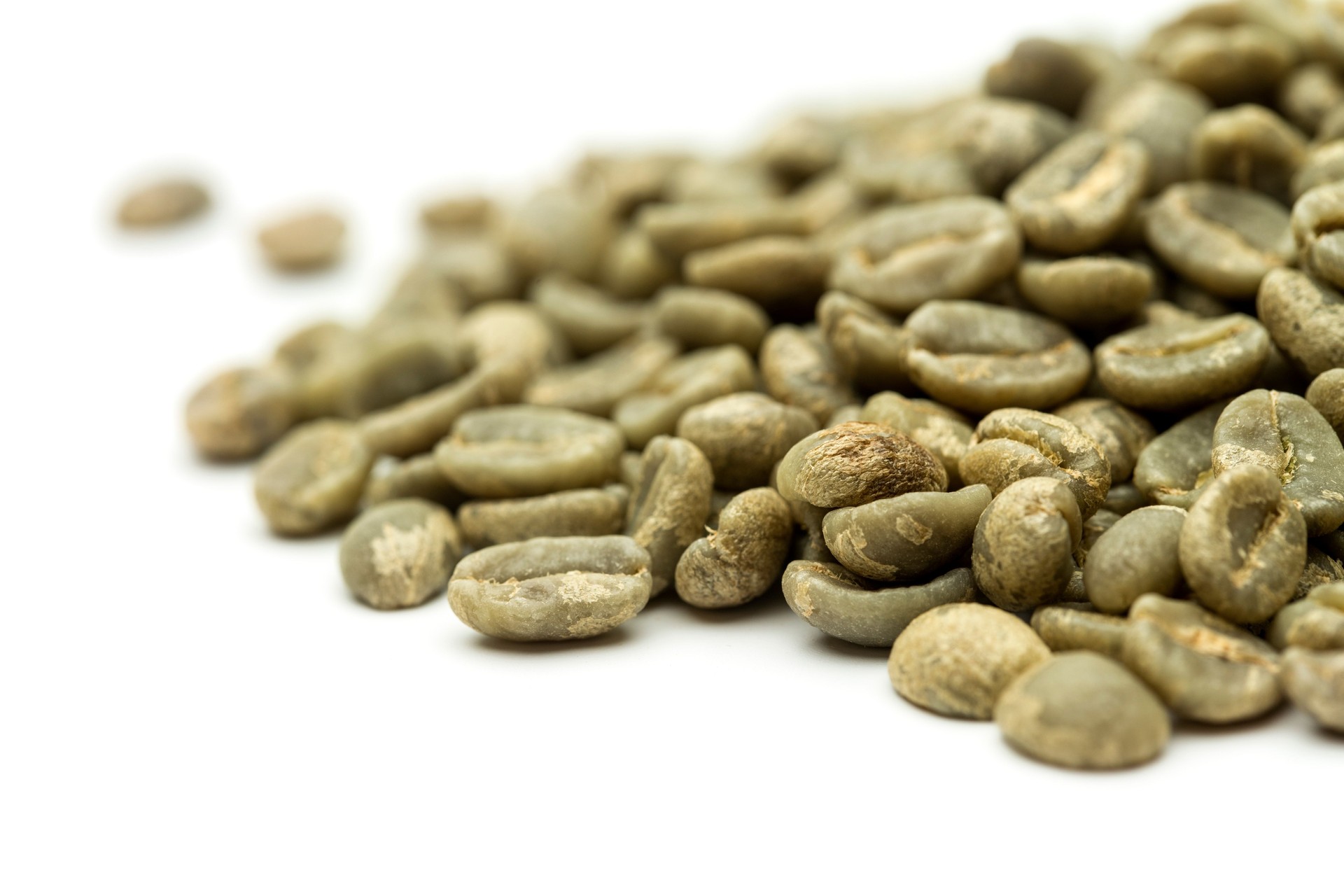 Green coffee beans